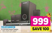 Telefunken 5.1 CH DVD Home Theatre-280W