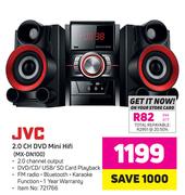 JVC 2.0 CH DVD Mini Hifi MX-DN100