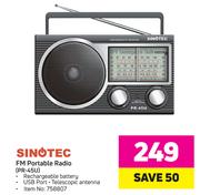 Sinotech FM Portable Radio  PR-45U