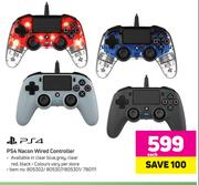 Special Ps4 Nacon Wired Controller Each Www Guzzle Co Za