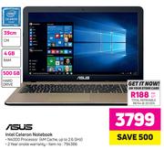 Asus Intel Celeron Notebook