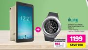iLife Digital K3500 7 Inch Tablet Plus Smart Watch Zed Watch C