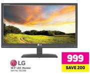 LG 18.5" LED Monitor