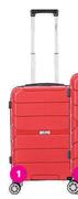 Tosca Flite PP 55cm Cabin Red-Each