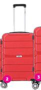 Tosca Flite PP 65cm Cabin Red-Each