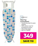 Mainstays Mesh Top Ironing Board