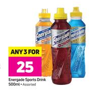 Energade Sports Drink-3x500ml