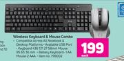 I Life Wireless Keyboard & Mouse Combo-Each