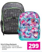 Girls Or Boys Backpack-Each