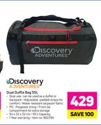 Discovery Adventures Dual Duffle Bag-55L