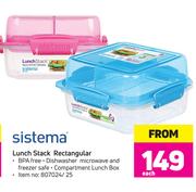 Sistema Lunch Stack Rectangular-Each