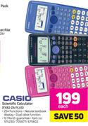 Casio Scientific Calculator FX82 ZA Plus-Each