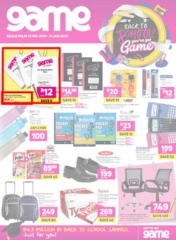 Game : Back To School (18 Dec 2019 - 31 Jan 2020), page 1