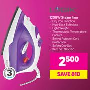 Logik 1200W Steam Iron