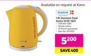 Scanfrost 1.8L Stainless Steel Kettle SFKE-1801