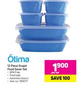 Otima 12 Piece Snapit Food Saver Set-Per Set