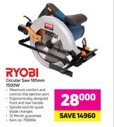 Ryobi Circular Saw 185mm 1500W