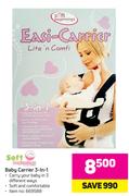 Soft Beginnings Baby Carrier 3 In 1