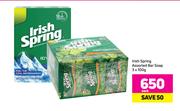 Irish Spring Assorted Bar Soap-3x100g Each