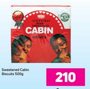 Sweetened Cabin Biscuits-500g