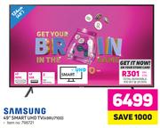 SAMSUNG 49" Smart UHD Tv - (49RU7100)