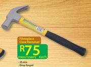 Fiberglass Claw Hammer 25mm