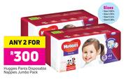 Huggies Pants Disposable Nappies Jumbo Pack-For 2