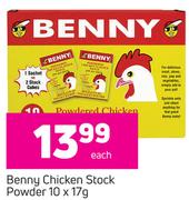 Benny Chicken Stock Powder-10 x 17g Each