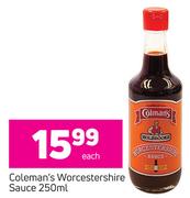 Coleman's Worcestershire Sauce-250ml