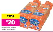 Blue Ribbon Toaster Brown Bread 700g-For 2
