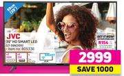 JVC 39" HD Smart LED TV LT-39N3105
