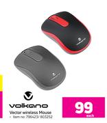 Volkano Vector Wireless Mouse-Each