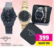 Monaco Men's Watches-Each
