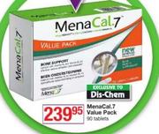 MenaCal.7 Value Pack-90 Tablets