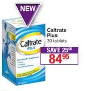 Caltrate Plus-30 Tablets