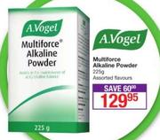 A. Vogel Multiforce Alkaline Powder In Assorted Flavours-225g Each