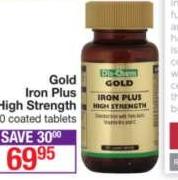 Gold Iron Plus High Strength-60 Coated Tablets