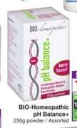 Bio-Homeopathic PH Balance+-250g Powder Assorted