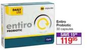 Entiro Probiotic-30 Capsules