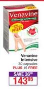 Venavine Intensive-30 Capsules Plus 15 Free