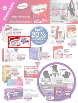 Dis-Chem : Healthy Living (22 Sep - 15 Oct 2017), page 13