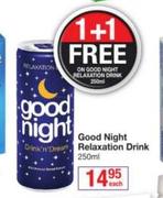 Good Night Relaxation Drink-250ml Each