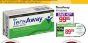 TensAway 40 Tablets