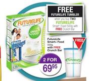 Future Life Smart+ Food-2 x 500g With Free Crunch Bar