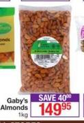 Gaby's Almonds-1Kg