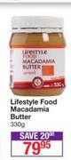 Lifestyle Food Macadamia Butter-330g