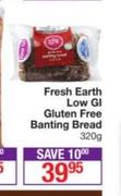 Fresh Earth Low GI Gluten Free Banting Bread-320g