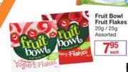 Fruit Bowl Fruit Flakes Assorted 20gm/25gm-Each