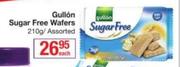 Gullon Sugar Free Wafers Assorted-210gm