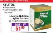 Lifestule Nutrition Xylitol Sachets-50x5g Sticks Sachets